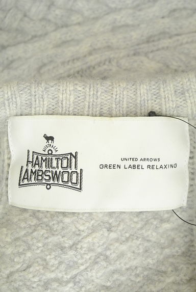 UNITED ARROWS（ユナイテッドアローズ）の古着「ケーブル編みローゲージセーター（セーター）」大画像６へ