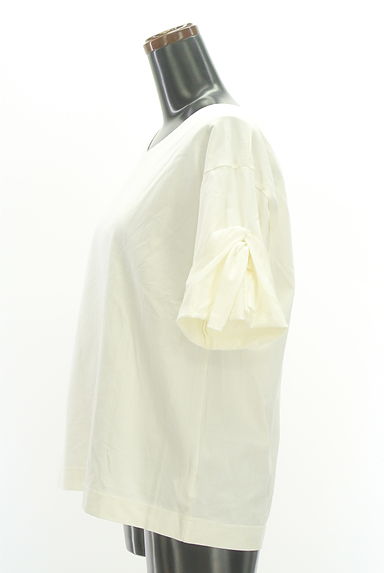 JEANASiS（ジーナシス）の古着「リボン袖バックシャンカットソー（カットソー・プルオーバー）」大画像３へ