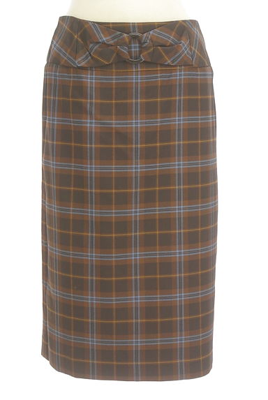 Couture Brooch（クチュールブローチ）の古着「ドッキングベルト膝下タイトスカート（スカート）」大画像１へ