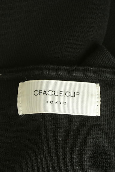 OPAQUE.CLIP（オペークドットクリップ）の古着「無地半袖ニットトップス（ニット）」大画像６へ