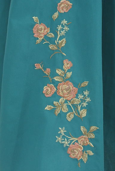 axes femme（アクシーズファム）の古着「花刺繍入りミディフレアスカート（ロングスカート・マキシスカート）」大画像５へ