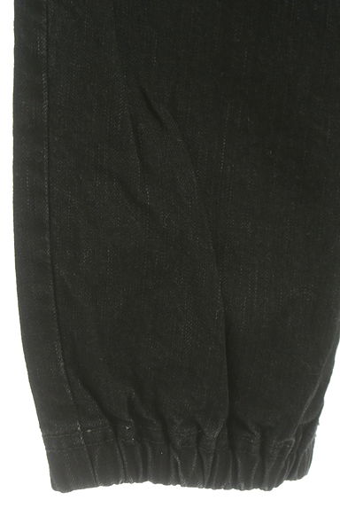 FLORENT（フローレント）の古着「裾ゴムブラックデニムパンツ（デニムパンツ）」大画像５へ