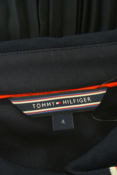 TOMMY HILFIGER（トミーヒルフィガー）の古着「シフォンプリーツ切替膝上ワンピース（ワンピース・チュニック）」大画像６へ