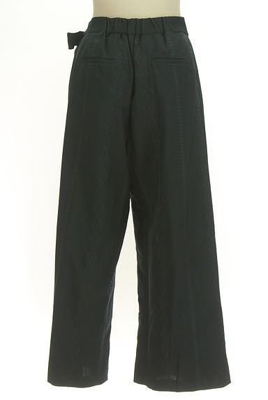 Couture Brooch（クチュールブローチ）の古着「サイドリボン刺繍入りクロップドパンツ（パンツ）」大画像２へ