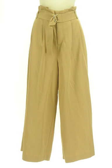 Couture Brooch（クチュールブローチ）の古着「ベルト付きワイドパンツ（パンツ）」大画像１へ