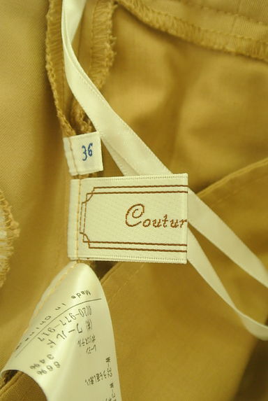 Couture Brooch（クチュールブローチ）の古着「ベルト付きワイドパンツ（パンツ）」大画像６へ