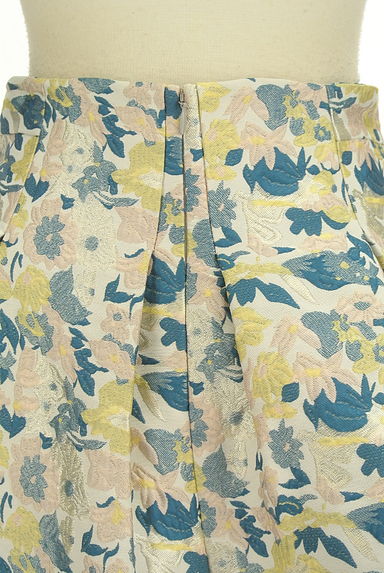 Couture Brooch（クチュールブローチ）の古着「花柄ゴブラン織ミディスカート（スカート）」大画像５へ