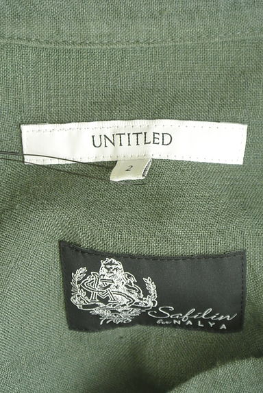 UNTITLED（アンタイトル）の古着「シアーリネンシャツ（カジュアルシャツ）」大画像６へ