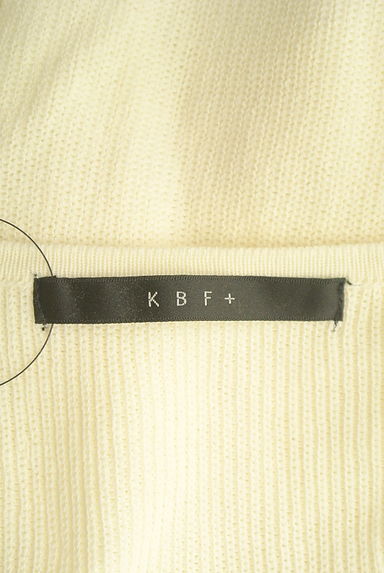 KBF（ケービーエフ）の古着「リボン付きサイドスリットニットトップス（ニット）」大画像６へ