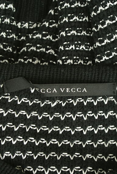 YECCA VECCA（イェッカヴェッカ）の古着「クロップドボーダーリブ切替ニット（ニット）」大画像６へ