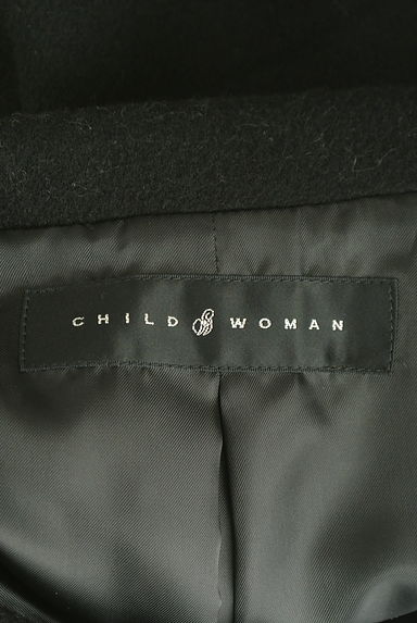 CHILD WOMAN（チャイルドウーマン）の古着「ショートステンカラーウールコート（コート）」大画像６へ