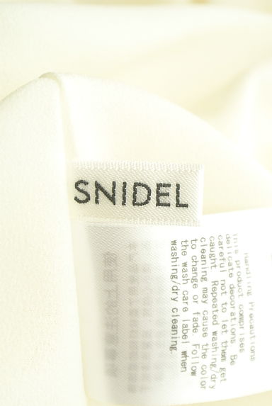 Snidel（スナイデル）の古着「カットワークレースエンパイアロングワンピ（キャミワンピース）」大画像６へ
