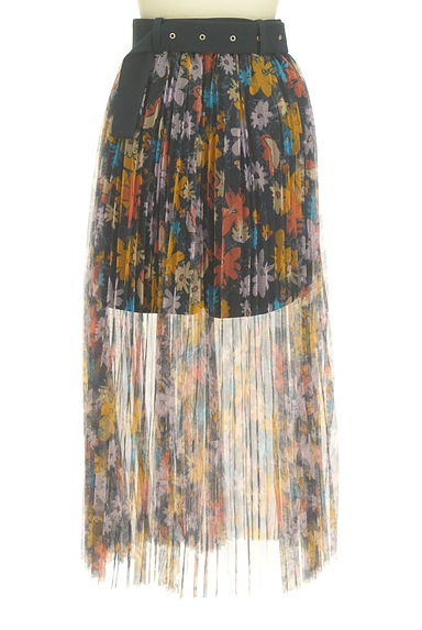 REDYAZEL（レディアゼル）の古着「インナーパンツ型チュールスカート（ロングスカート・マキシスカート）」大画像２へ