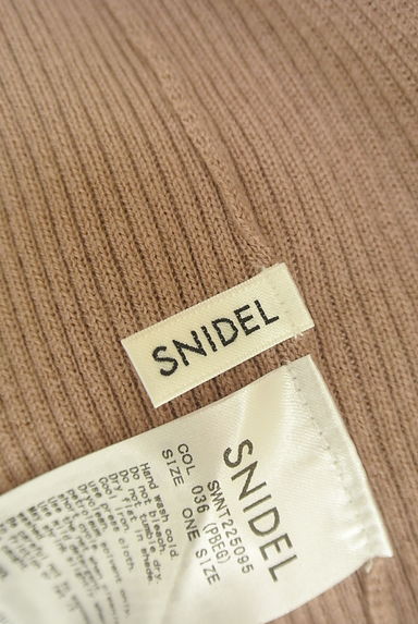 Snidel（スナイデル）の古着「タートルネックリブニット（ニット）」大画像６へ