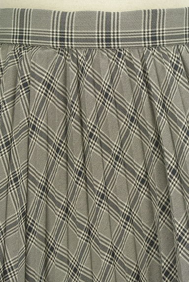 anySiS（エニィスィス）の古着「チェック柄プリーツフレアスカート（ロングスカート・マキシスカート）」大画像４へ