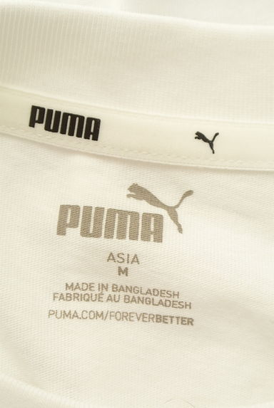 PUMA（プーマ）の古着「ロゴ×ブランドマーク刺繍Tシャツ（Ｔシャツ）」大画像６へ