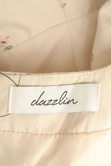 dazzlin（ダズリン）の古着「花刺繍ミニワンピース（ワンピース・チュニック）」大画像６へ