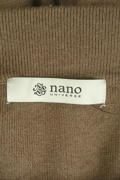 nano・universe（ナノユニバース）の古着「ボートネックニットトップス（ニット）」大画像６へ