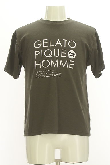 gelato pique（ジェラートピケ）の古着「ロゴプリントTシャツ（Ｔシャツ）」大画像１へ