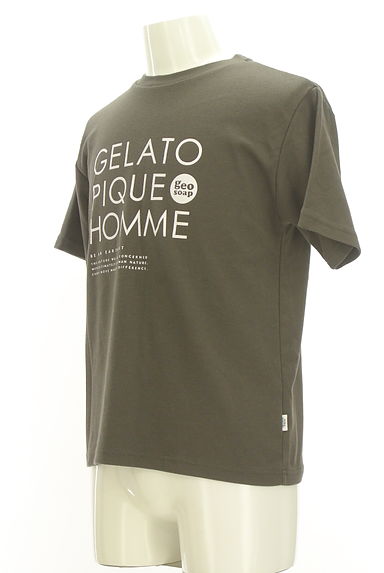 gelato pique（ジェラートピケ）の古着「ロゴプリントTシャツ（Ｔシャツ）」大画像３へ