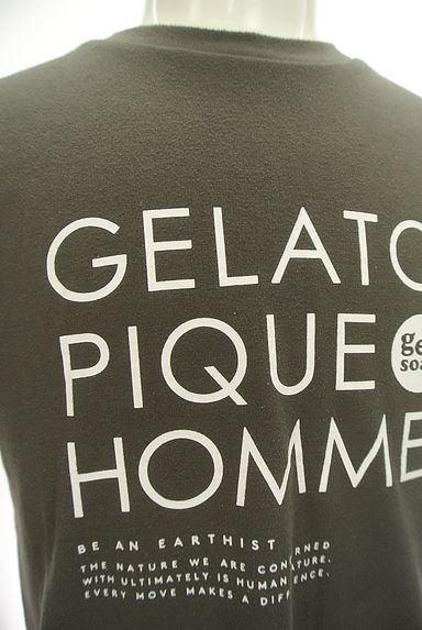 gelato pique（ジェラートピケ）の古着「ロゴプリントTシャツ（Ｔシャツ）」大画像４へ