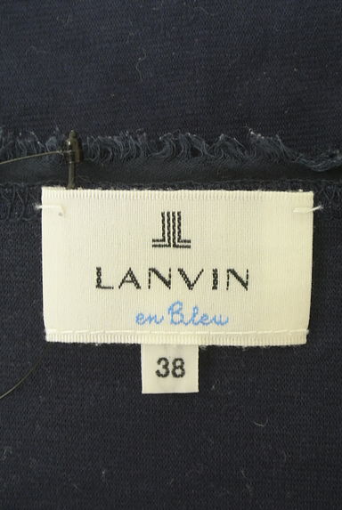 LANVIN en Bleu（ランバンオンブルー）の古着「花柄レース袖カットソー（カットソー・プルオーバー）」大画像６へ