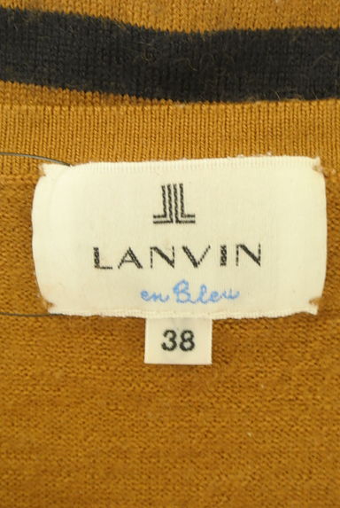 LANVIN en Bleu（ランバンオンブルー）の古着「コンパクトボーダーニットトップス（ニット）」大画像６へ