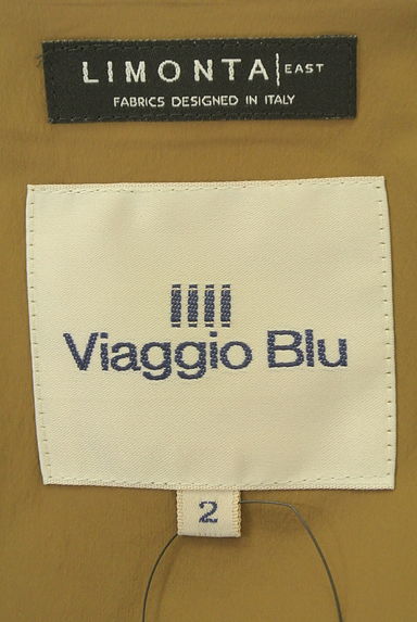 Viaggio Blu（ビアッジョブルー）の古着「レイヤード風ドロストロングコート（コート）」大画像６へ