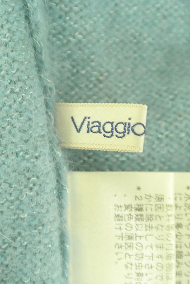 Viaggio Blu（ビアッジョブルー）の古着「モックネックニットトップス（セーター）」大画像６へ