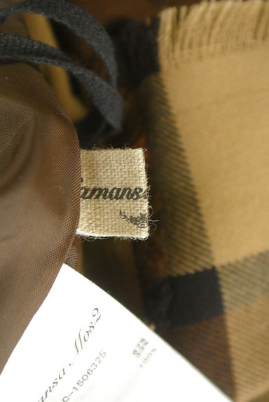 SM2（サマンサモスモス）の古着「チェック柄切替ラップ風スカート（ロングスカート・マキシスカート）」大画像６へ