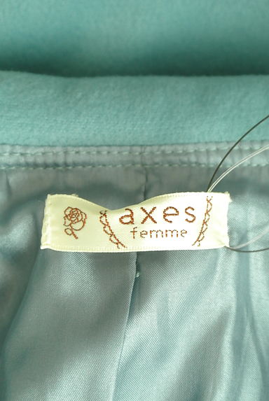 axes femme（アクシーズファム）の古着「フェイクファーティペット付きショートコート（コート）」大画像６へ