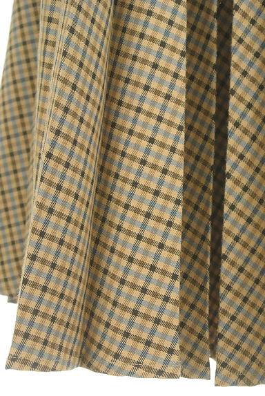 POU DOU DOU（プードゥドゥ）の古着「チェックプリーツスカート（ロングスカート・マキシスカート）」大画像５へ