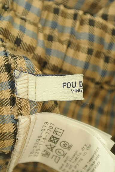 POU DOU DOU（プードゥドゥ）の古着「チェックプリーツスカート（ロングスカート・マキシスカート）」大画像６へ