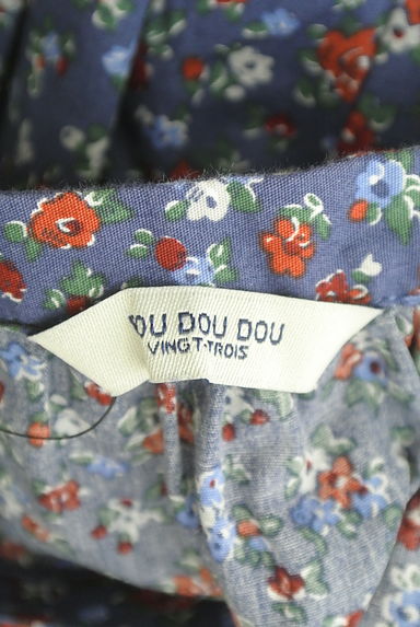 POU DOU DOU（プードゥドゥ）の古着「小花柄ドロストミモレワンピース（ワンピース・チュニック）」大画像６へ