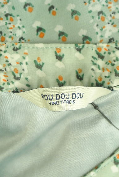 POU DOU DOU（プードゥドゥ）の古着「小花柄ミモレシフォンワンピース（ワンピース・チュニック）」大画像６へ