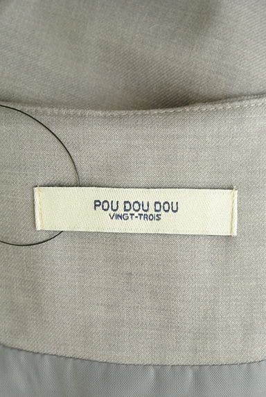 POU DOU DOU（プードゥドゥ）の古着「タックフレアジャンパースカート（キャミワンピース）」大画像６へ