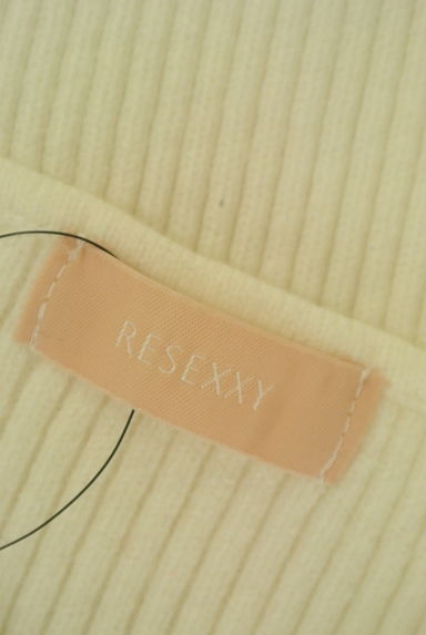 RESEXXY（リゼクシー）の古着「シースルー袖リブニットトップス（カットソー・プルオーバー）」大画像６へ