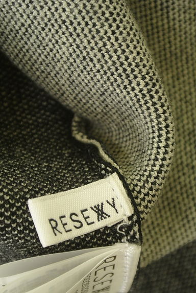 RESEXXY（リゼクシー）の古着「バックレースアップ配色ニットワンピ（ワンピース・チュニック）」大画像６へ