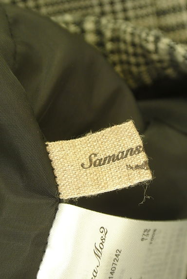 SM2（サマンサモスモス）の古着「チェック柄裾ゴムボリュームパンツ（パンツ）」大画像６へ