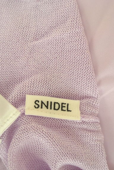Snidel（スナイデル）の古着「ハイネックシースルーニットトップス（ニット）」大画像６へ