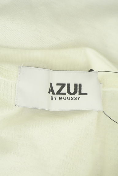 AZUL by moussy（アズールバイマウジー）の古着「フリル切替ノースリトップス（カットソー・プルオーバー）」大画像６へ