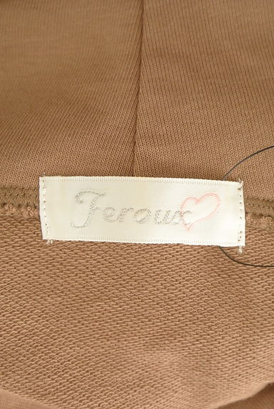 Feroux（フェルゥ）の古着「パール刺繍紐スウェットパーカー（スウェット・パーカー）」大画像６へ