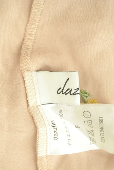 dazzlin（ダズリン）の古着「小花刺繍レースアップシフォンカットソー（カットソー・プルオーバー）」大画像６へ