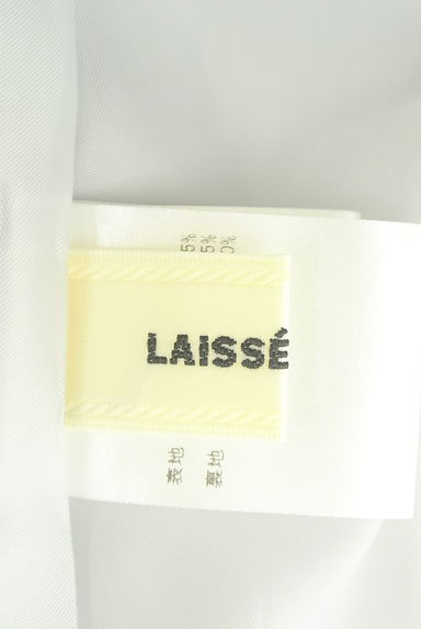 LAISSE PASSE（レッセパッセ）の古着「レース付け襟６分袖膝下ワンピース（ワンピース・チュニック）」大画像６へ
