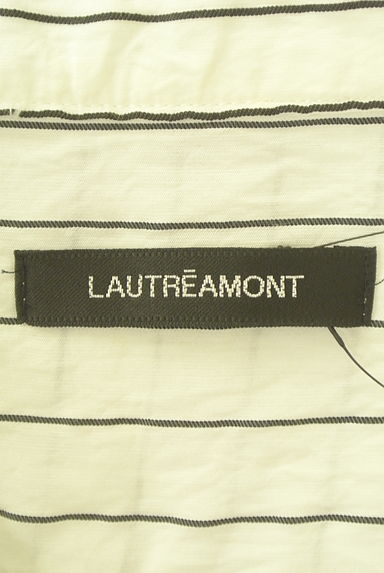 LAUTREAMONT（ロートレアモン）の古着「シワ加工ストライプスキッパーカットソー（カットソー・プルオーバー）」大画像６へ