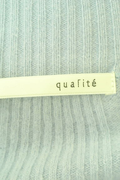 qualite（カリテ）の古着「ふんわりVネックニットトップス（ニット）」大画像６へ