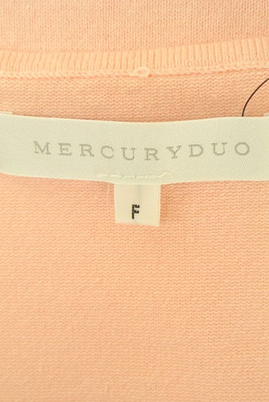MERCURYDUO（マーキュリーデュオ）の古着「五分袖Vネックニットトップス（ニット）」大画像６へ