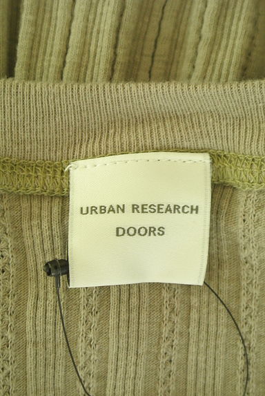 URBAN RESEARCH DOORS（アーバンリサーチドアーズ）の古着「ラウンドヘム透かしラインリブカットソー（カットソー・プルオーバー）」大画像６へ