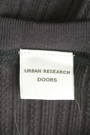 URBAN RESEARCH DOORS（アーバンリサーチドアーズ）の古着「透かしリブラウンドヘムカットソー（カットソー・プルオーバー）」大画像６へ