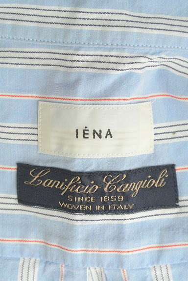 IENA（イエナ）の古着「サイドスリットストライプシャツ（カジュアルシャツ）」大画像６へ